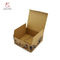 E flute Corrugated Packaging Box , Custom Printed Corrugated Boxes With Gold Foil
