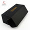 Recycled Black Color 60mm Height Corrugated Boxes SGS Approve