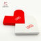 Rigid Pantone Color Cardboard Heart Shaped Boxes , Christmas Sock Box 157gsm