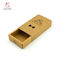 Kraft Paper 70mm Width 120mm Length Foldable Cardboard Boxes For Bow Tie