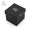 Square 350gsm Black Cardboard Packaging Boxes , Tie Packaging Boxes 10cm Width