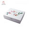 UV Coating Cardboard Cosmetic Packaging Box With Silver Insert