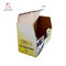 Recycled Corrugated Printed Cardboard Boxes Embossing UV Coating
