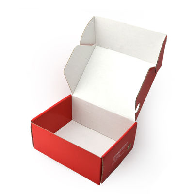 Floding Colored Corrugated Cardboard Box For Baby Shoes Packaging