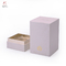 Paper Gift Box For High Grade Candle Packaging With Glod Insert