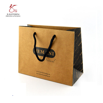 Embossing Stamping Custom Printed Paper Gift Bags Biodegradable CMYK Color | Gift Paper Bag Manufacturer