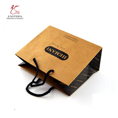 Embossing Stamping Custom Printed Paper Gift Bags Biodegradable CMYK Color | Gift Paper Bag Manufacturer