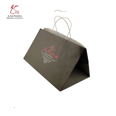 Embossing Stamping Custom Printed Paper Gift Bags Biodegradable CMYK Color | Gift Paper Bag Manufacturer