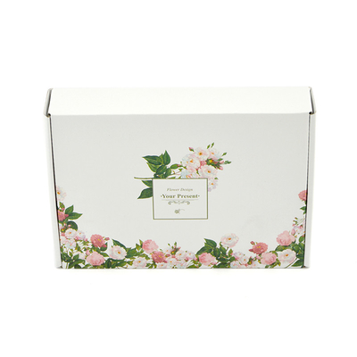 Custom Printed Colorful 4C Corrugated Cardboard Packing Box Recycled | Custom Small Shipping Boxes with UV Coating