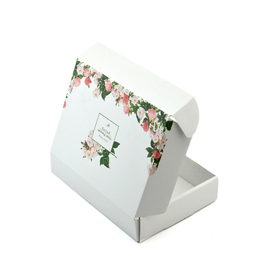 Custom Printed Colorful 4C Corrugated Cardboard Packing Box Recycled | Custom Small Shipping Boxes with UV Coating