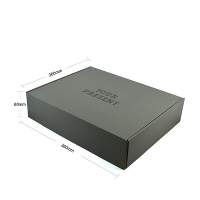 Custom Folding E Flute Corrugated Paper Packaging Box Matte Lamination