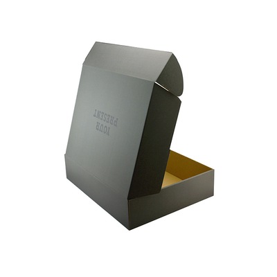 Custom Folding E Flute Corrugated Paper Packaging Box Matte Lamination
