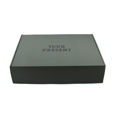 Custom Folding E Flute Corrugated Paper Packaging Box Matte Lamination