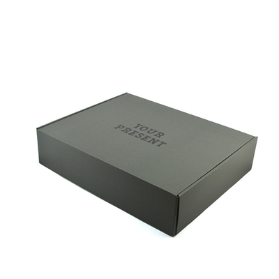 Custom Folding E Flute Corrugated Paper Packaging Box Matte Lamination