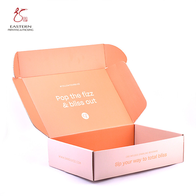 Custom Double Sided Printed Corrugated Shipping Box Logistics Packaging