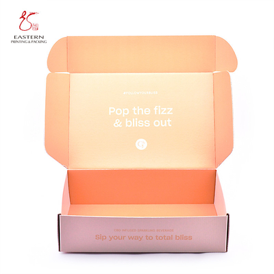 Custom Double Sided Printed Corrugated Shipping Box Logistics Packaging
