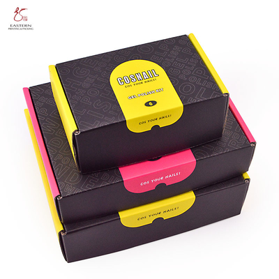 Custom Cool Design Empty Corrugated Cardboard Shipping Boxes | Folded Corrugated Cardboard Packaging Boxes with 4C Offs