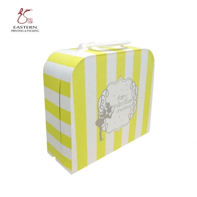 Custom Printing Cardboard Carrying Box With Handle | Custom Business Shipping Boxes