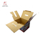 Debossed Corrugated Cardboard Shipping Boxes Offset Printed Classic Style