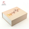 157gsm Coated Foldable Gift Boxes Skincare Packaging With Gold Foil Logo