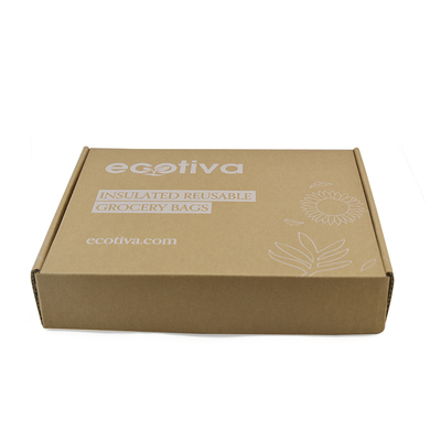 Easy To Assemble Corrugated Cardboard Shipping Boxes with Customized Design and Silk Screen Printing
