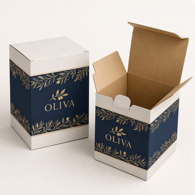 Packaging Corrugated Cardboard Box Custom Order Custom Printing Options to Enhance Visibility and Product Identification