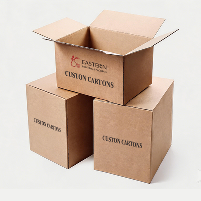 Packaging Corrugated Cardboard Box Flat Pack Stackable Yes Recyclable Material Perfect for Shipping Storage and Handling